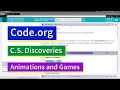 Sprite Movement - Lesson 9 4 Code org Tutorial with Answer