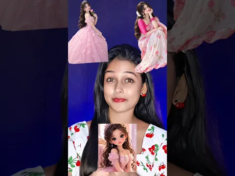 আজ আমি করব প্রিন্সেস look challenge🧚😱#shortvideo #youtubeshorts #trending #shorts #short