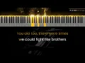 Taylor Swift - I Knew It I Knew You - Piano Karaoke Instrumental Cover with Lyrics