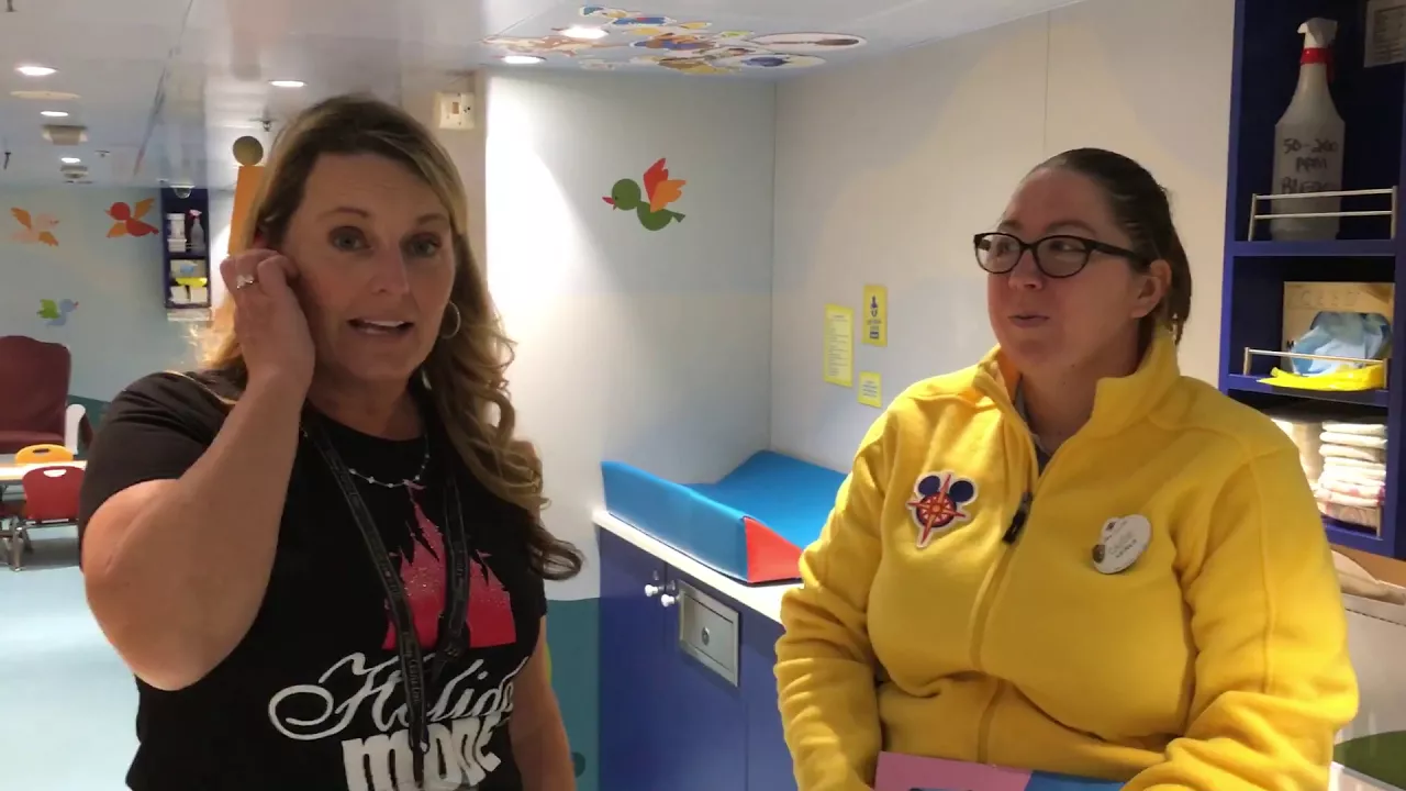 Disney Cruise Line Magic It's a Small World Nursery Tour