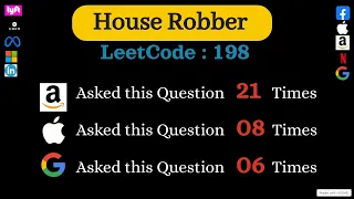 House Robber LeetCode 198 Medium
