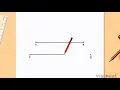 Measuring line segment by tracing