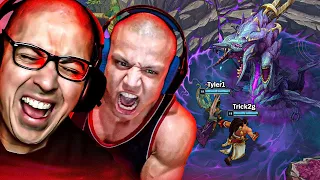 TYLER1 GRIEFING MY GAME?!! ft. Tyler1 I Season 14 I Trick2g