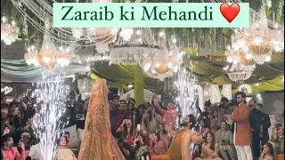 Download Zaraib ki mehandi pe bnaya pehla vlog   Ahmad Arora MP3