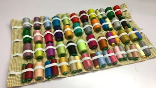 A Clever Thread Organizer Bag Sewing Tutorial