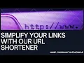 URL Shortener python Code Website Link Shortener python Learn with Shubham Talegaonkar