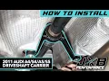 B8 Audi Driveshaft Carrier Install B8013A0 B8021A0 JXB Performance
