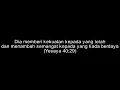 Download Lagu Rock Rohani - Dia Memberi Kekuatan (Yesaya 40:29)