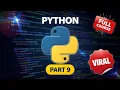 Python Comeback Series - Lecture 9 condition in Python Beginners