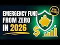 How to Build an Emergency Fund From Zero Even on a Tight Budget