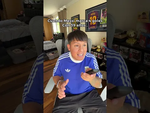 POV: Cuando Messi Marca 4 Goles Con 39 Años 😂🚀 Paul Ferrer #short