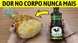 Essa Receita Acaba com as DORES NA COLUNA, DOR NO CORPO, Joelho e Articulações, é Só Tomar Isso
