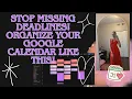 Never Miss a Deadline Again With This Calendar System