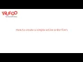 How to create an online order form with Wufoo