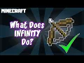 What Does INFINITY Do in Minecraft