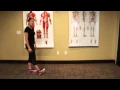 Dynamic Stretching - Toe swipe for hamstrings and calves
