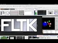 Create GUI pages with callback buttons and add images using the FLTK GUI library