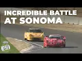 800PS Greenwood Corvette intense battle with Porsche 912