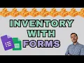 Build an INVENTORY System with Google Sheets Forms - No Code Needed