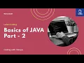 Basics Of Java Part - 2 Learn Coding Coding With Shreya World of Coding