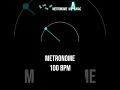 Lagu METRONOME 100 BPM 🎶 #shorts