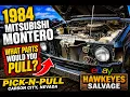 1984 Mitsubishi Montero Junkyard Find What Parts Are Worth Picking to Sell