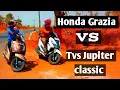 Download Lagu Honda Grazia Vs Tvs Jupiter classic |Long Race|