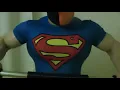 Best Pec Bounce EVER Superman tight shirt 1 HIGH
