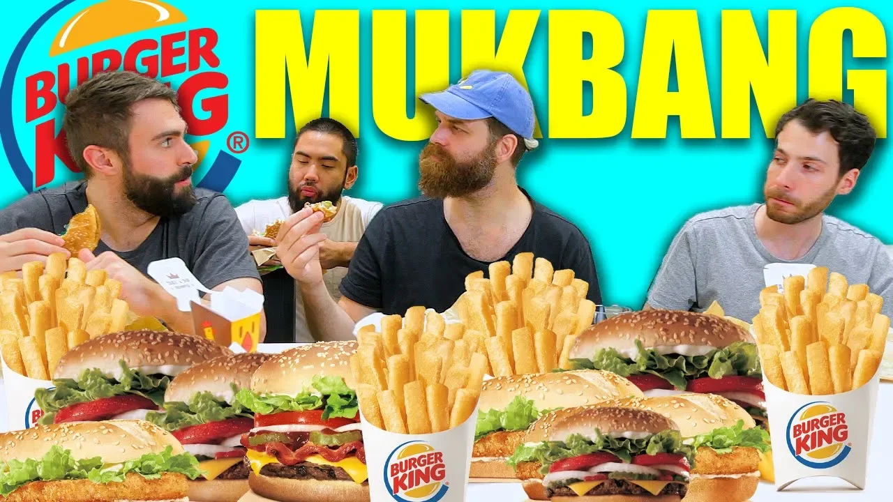 Burger King Mukbang - A La Carte