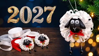 π₯π₯ Sheep/Goat β Symbol of the Year 2027 π DIY Christmas Tree Sheep