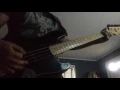 Phlegar plays "physical love" by Eddie Hazel bass cover