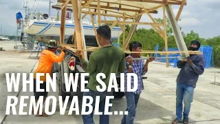 BUILDING A HARD DODGER Pt 2 – SAILING FOLLOWTHEBOAT Ep 107