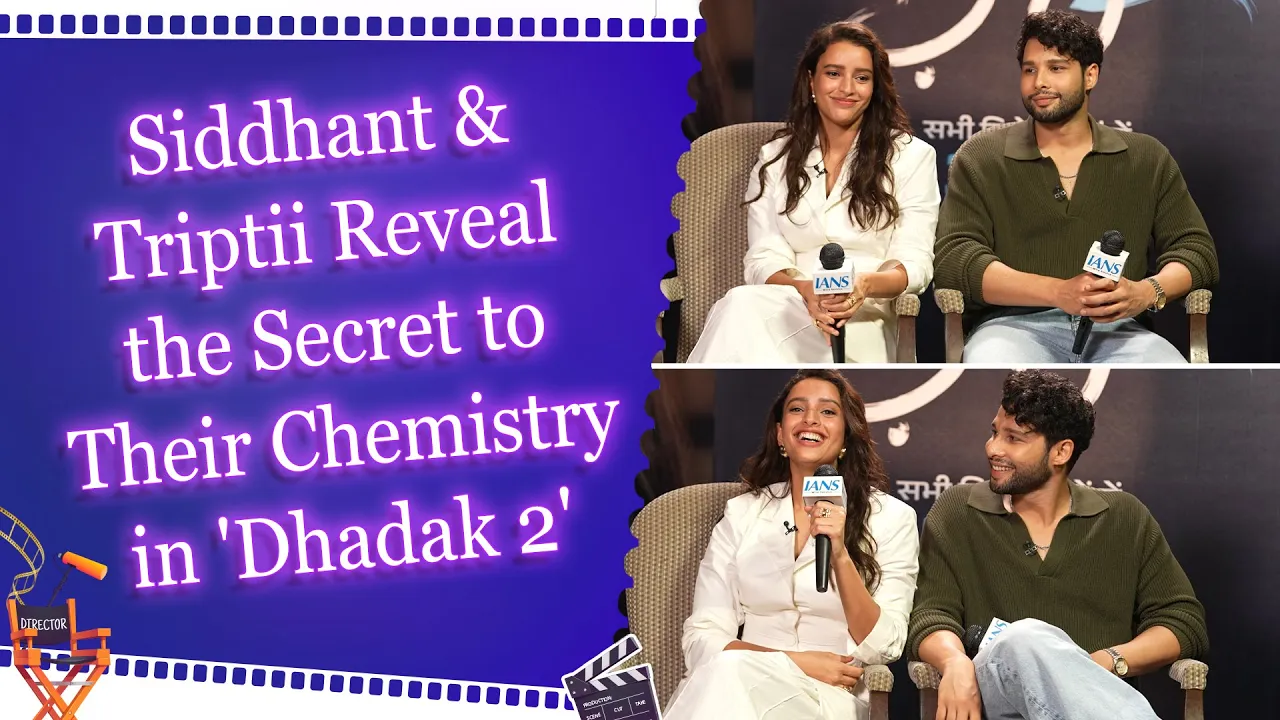 Exclusive Interview: Siddhant Chaturvedi and Actress Triptii Dimri on ‘Dhadak 2’ and Shazia Iqbal