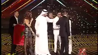 لحظة تتويج محمد الريفي بلقب Xfactor Arab 2013 