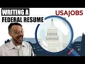 How to Write a USAJOBs Resume