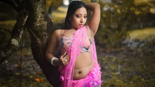 moon enjoying rany day with saree look saree sundori saree fashion saree lover