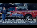 Follow me threw the most organized salvage yard in Long Island 1000 s of vehicles parts for sale