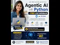Agentic AI with Python FREE Live Webinar AI Agents Python Internship Career Roadmap Freshers
