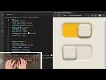 ASMR Programming - Skeuomorphic Toggle Switch using HTML CSS