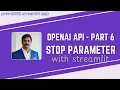 OpenAI API - Part 6