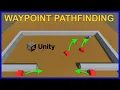 NPC Waypoint Pathfinding 3 MINUTES - Unity Game Dev Tutorial