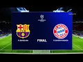 PES 2020 - Barcelona vs Bayern Munich - UEFA Champions League Final UCL - Gameplay 2020/2021 Season