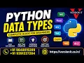 Commonly Used Data Types in Python Python Tutorial for Beginners int float string list tuple