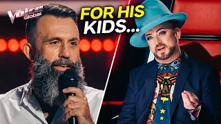 Scottish Dad Rebuilt His Life... Then Sang Cat Stevens' “Father and Son” for His Kids | The Voice