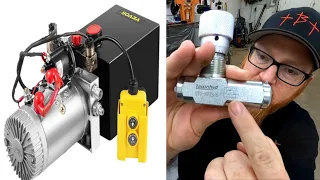Vevor Hydraulic Pump Flow Control Issue SOLVED