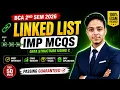 Linked List TOP 25 MCQs Data Structure MCQs Important MCQs Based On Linked Lists