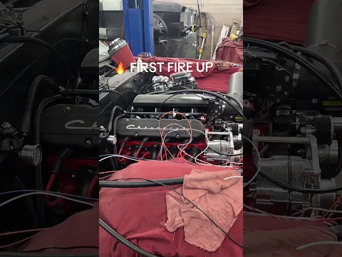 The engine bay is still a mess…But listen to this thing. 🔥😮💨 #cars #fyp #ytshorts #shorts #yt