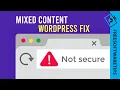 How to fix Mixed Content Wordpress 2020