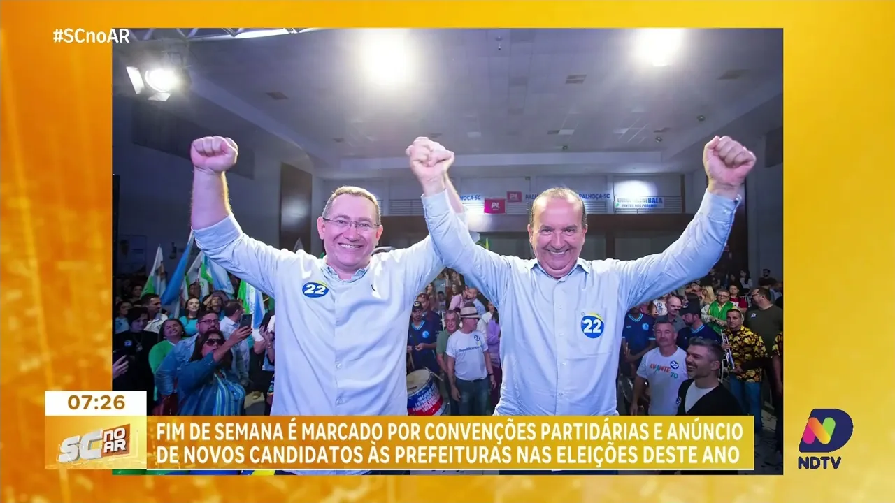 Convenções partidárias definem novos candidatos às prefeituras neste fim de semana