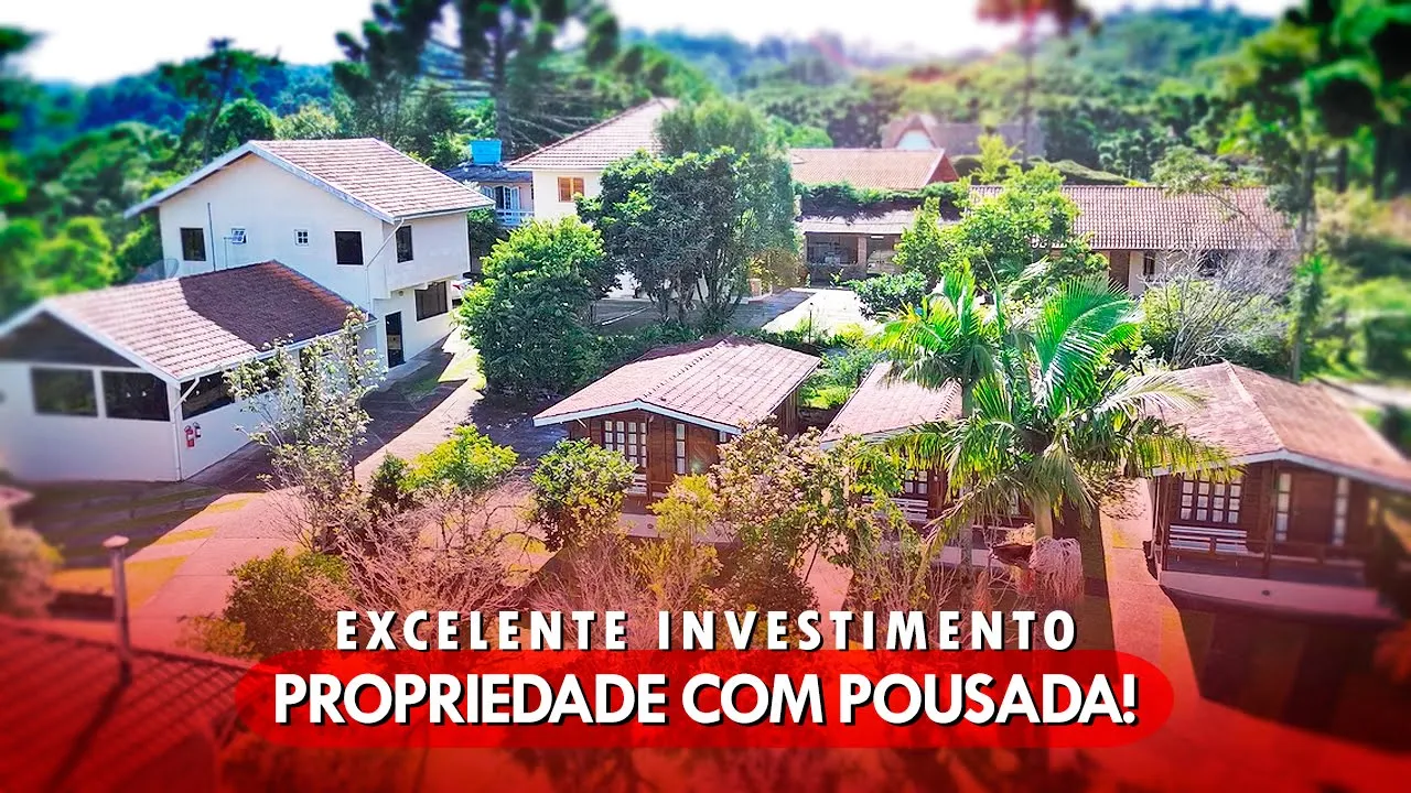 Video do Imóvel: Viajar é o melhor remédio para o bem-estar e a escolha da melhor pousada é brinde! Oportunidade de negócio! Pousada com 14 suítes à venda, 3.000 m² - Alto da Boa Vista